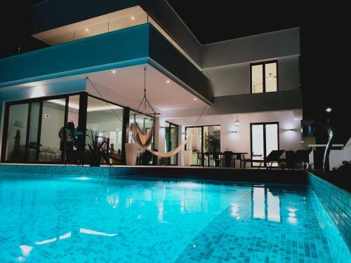 Villa Chalet Con Piscina Spa, Jardin Y Cancha de Basket