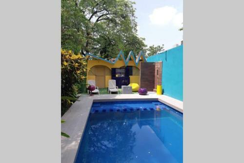 Casa Completa Con Alberca Y Chapoteadero Para 12 Personas!!!