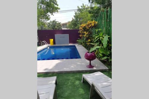 Casa Completa Con Alberca Y Chapoteadero Para 12 Personas!!!