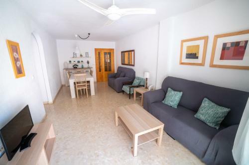 Apartamento Con Piscina Y Terraza A 50 Metros de La Playa
