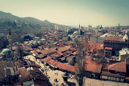 Amazing View From House In Sarajevo