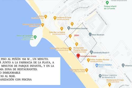 Apartamento Id�lico Piso A Pie de Playa, Con Calefacci�n Y Parking