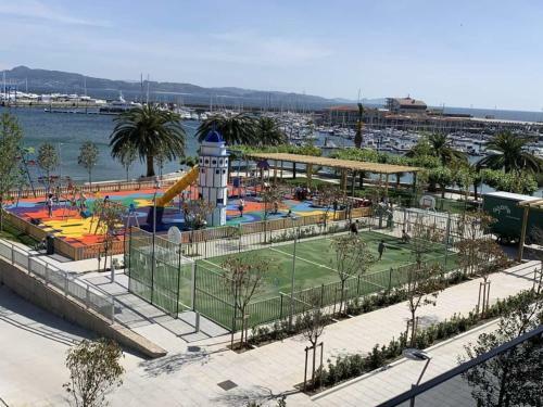 Apartamento Sanxenxo Centro,30 M De La Playa