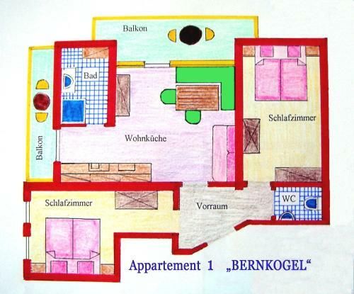 Apartamento G�stehaus Alpina