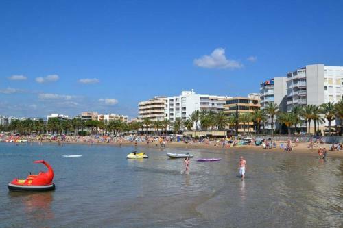 Moderno Apartamento Con Piscina En Playa Salou