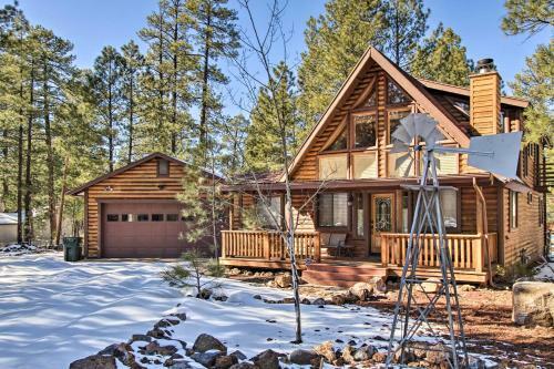 A-frame Cabin With Bbq, Deck And Fenced Backyard!