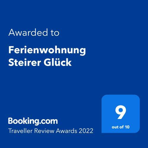 Apartamento Ferienwohnung Steirer Gl�ck
