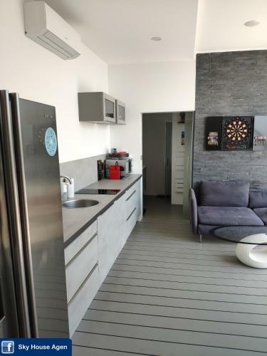 Apartamento Sky House Agen Spa Jacuzzi Sauna Hammam Piscine