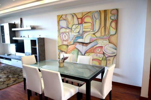 Apartamento Vista Mar Azul Elegante Y Acogedor