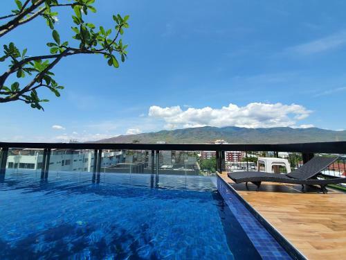 Apartamento Nimman Center Mountain View +rooftop Pool607