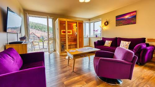 Apartament Lawendowy Relaks Z Saun? - 5d Apartamenty