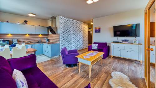 Apartament Lawendowy Relaks Z Saun? - 5d Apartamenty