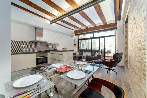 Apartamento Center-luxurious 1br, 1ba-terrace, Wi-fi, A/c