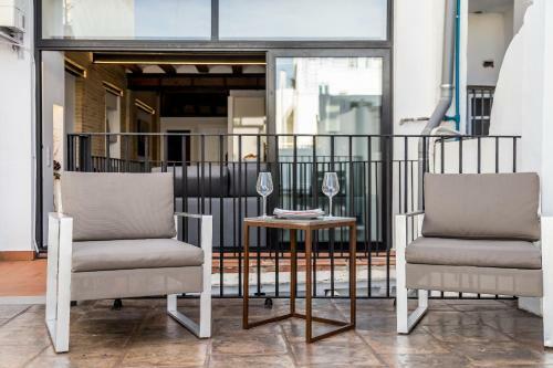 Apartamento Center-luxurious 1br, 1ba-terrace, Wi-fi, A/c