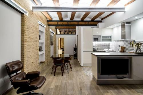 Apartamento Center-luxurious 1br, 1ba-terrace, Wi-fi, A/c