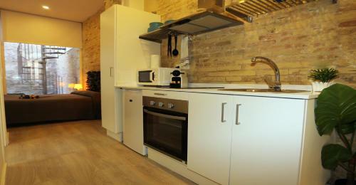 Apartamento Loft Independiente Con Piscina Compartida En Centro De Valencia