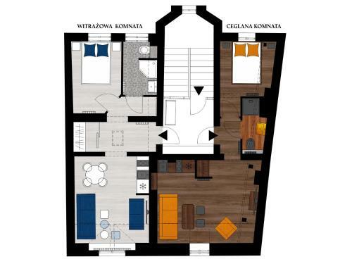 Ceglana Komnata - Old Town Apartment