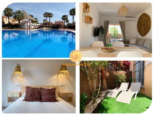 Apartamento Marinas Sol - Tu Hogar Con Jard�n Privado!