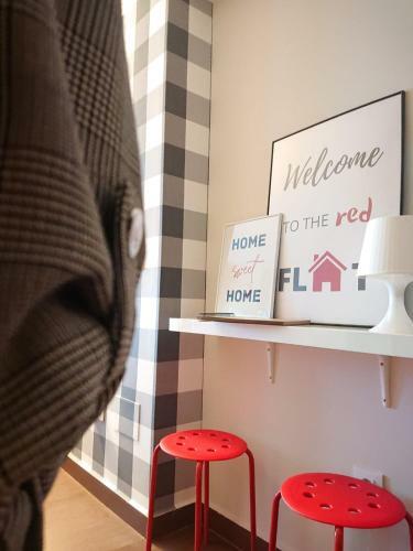 Apartamento The Red Flat - Estudio Boutique - Centro Ciudad