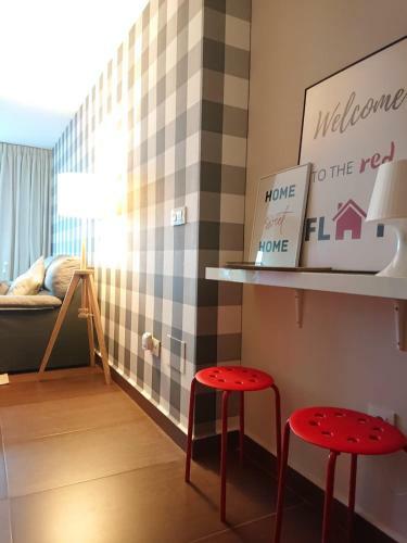 Apartamento The Red Flat - Estudio Boutique - Centro Ciudad