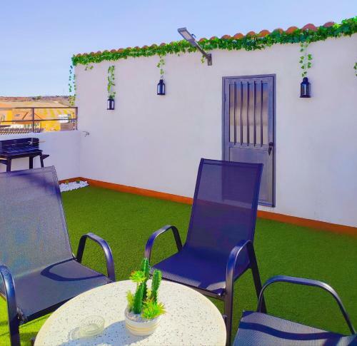 Apartamento Casa Luzon, Terraza-solarium Y Salon Rustico