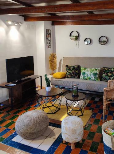 Apartamento Casa Luzon, Terraza-solarium Y Salon Rustico