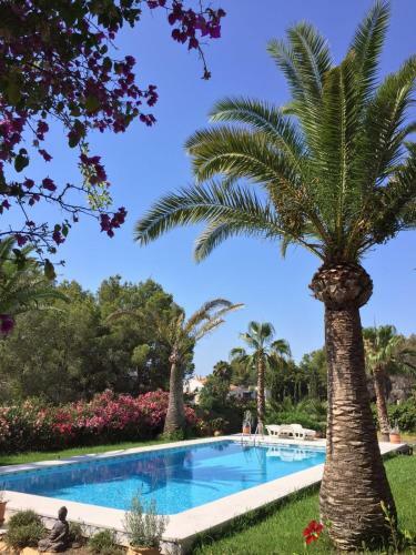 Studio Apartment In Grosser Villa Mit Pool