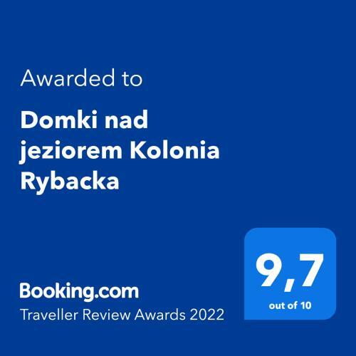 Domki Nad Jeziorem Kolonia Rybacka