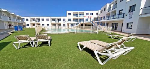 Apartamento Appartement Sol Costa Calma, Wifi, Pool, Meerblick