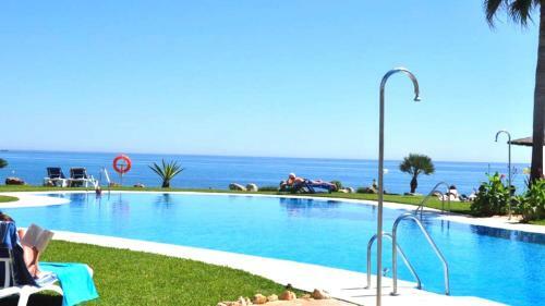 Mi Capricho 3e Beachfront- Apartment With Sea Views In Cala Mijas