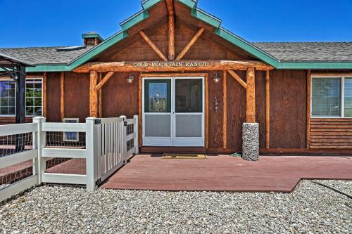 Gold Mountain Ranch Big Bear Cabin With Deck!