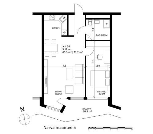Foorum City Centre Apartment