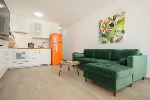 Orange Volcano Apartment