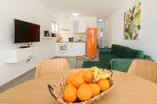Orange Volcano Apartment