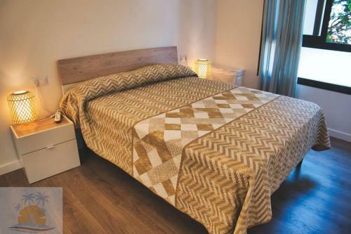 Apartamento 1minuto Del Mar ,vistas, Playa Tranquila. Adaptado