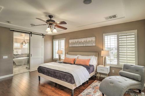 Spacious Indio Home Pool, Grill, And Fire Pits