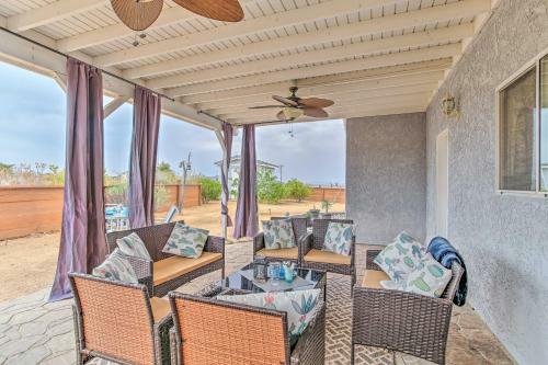 Desert Home With Patio Less Than 5 Miles To Joshua Tree!