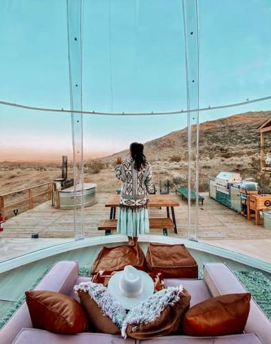 Jthavn-joshua Tree Remote Dessert Bubble Dome