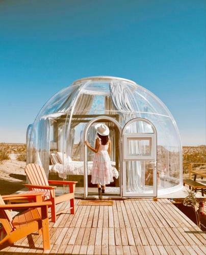 Jthavn-joshua Tree Remote Dessert Bubble Dome