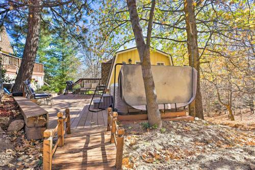 Apartamento Peaceful Lake Arrowhead Studio With Deck, Grill