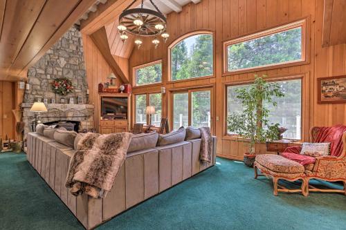 Waterfront Lake Arrowhead Home With Sunset Views!