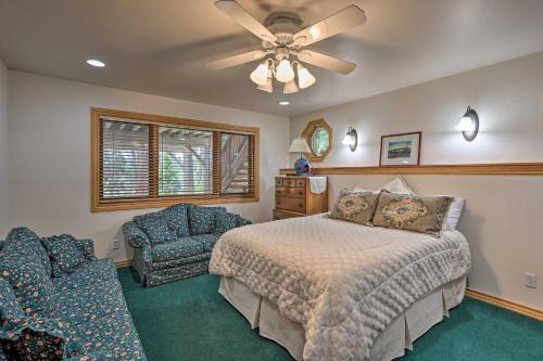Waterfront Lake Arrowhead Home With Sunset Views!