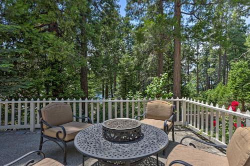 Waterfront Lake Arrowhead Home With Sunset Views!