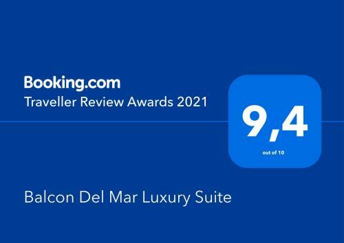 Apartamento Balcon Del Mar Luxury Suite