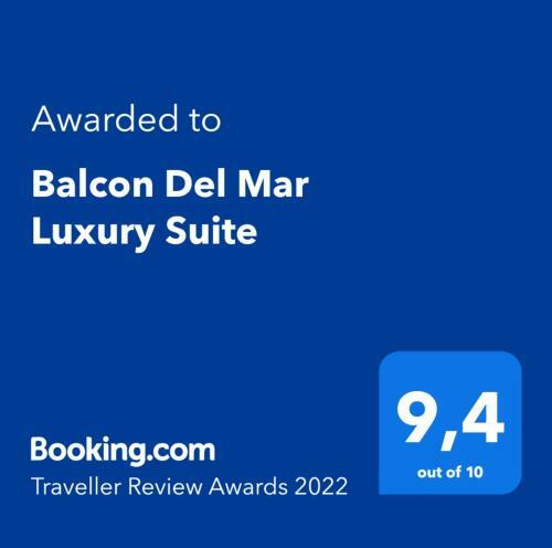 Apartamento Balcon Del Mar Luxury Suite