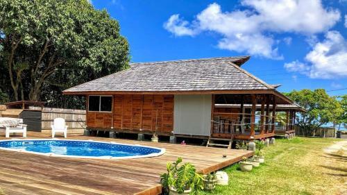 Raiatea - Bungalow Nautilus Pool