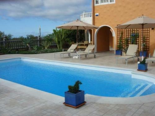Apartment In Chayofa Mit Pool & Garten