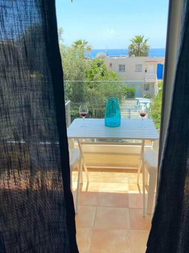 Coral Bay Blue House, Cyprus