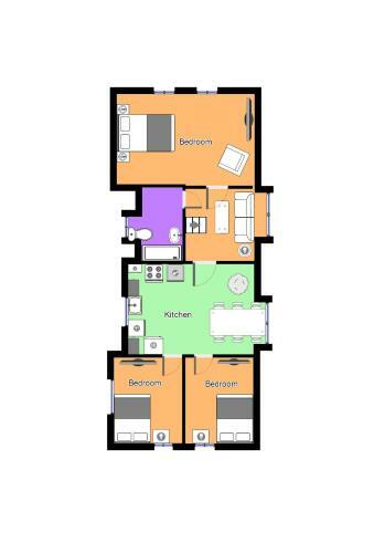 Aday - Frederikshavn 3 Bedroom Apartment