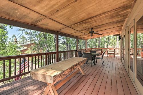 Munds Park Retreat With Wraparound Deck And Yard!
